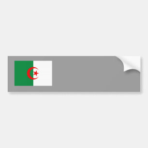 Algerijnse vlag bumpersticker