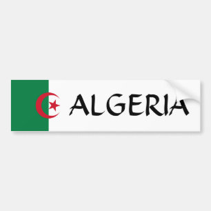 Algerijnse vlag bumpersticker