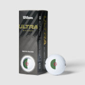 Algerijnse vlag golfballen (Verpakking)