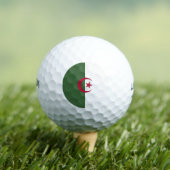 Algerijnse vlag golfballen (Insitu Shirt)