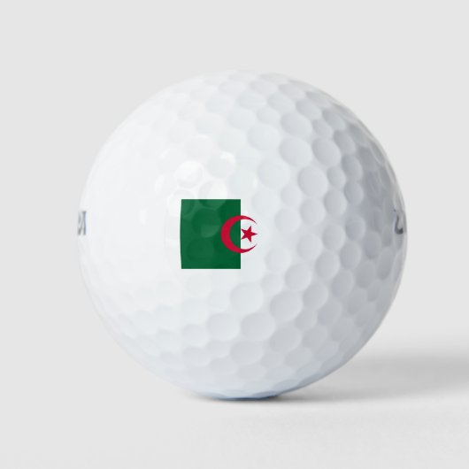 Algerijnse vlag golfballen (Voorkant)