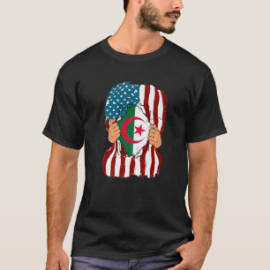 Algerijnse vlag in mijn land geprezen Algerijns Am T-shirt