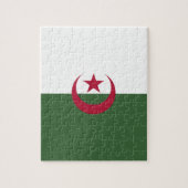 Algerijnse vlag legpuzzel (Verticaal)