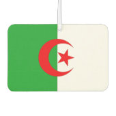 Algerijnse vlag luchtverfrisser (Voorkant)
