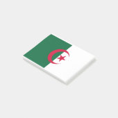 Algerijnse vlag post-it® notes (Schuin)