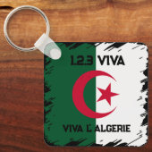 ALGERIJNSE VLAG SLEUTELHANGER (Voorkant)