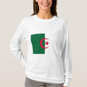 Algerijnse vlag t-shirt
