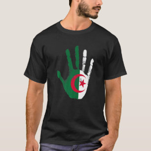 Algerijnse  vlag t-shirt