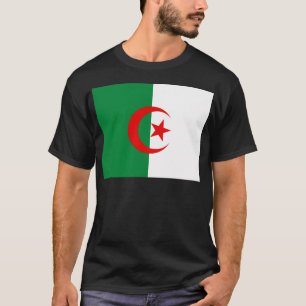Algerijnse vlag t-shirt
