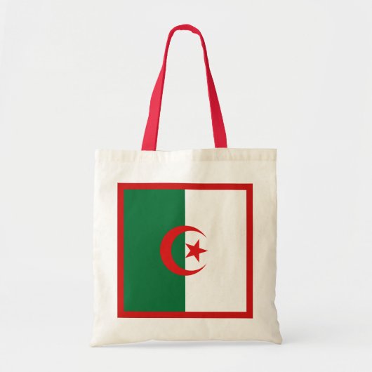 Algerijnse vlag tote bag (Voorkant)