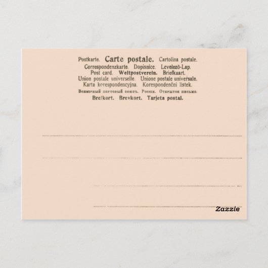 Algerijnse wijn, Vin Sahel, Algerije Briefkaart (Achterkant)