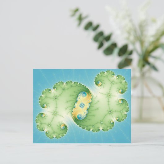 Alges - Carte Postale Fractée (Debout devant)