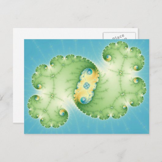 Alges - Carte Postale Fractée (Devant / Derrière)