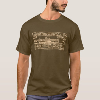 Algiers Openbaar Dienst Veerboot Ticket T-Shirt