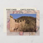 Algiers, stad Walls, Zuid-Marokko Briefkaart (Voorkant / Achterkant)