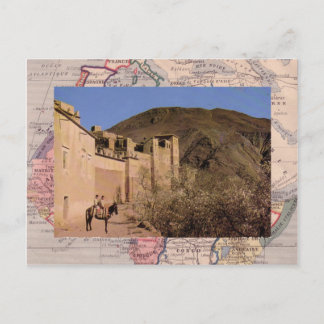 Algiers, stad Walls, Zuid-Marokko Briefkaart