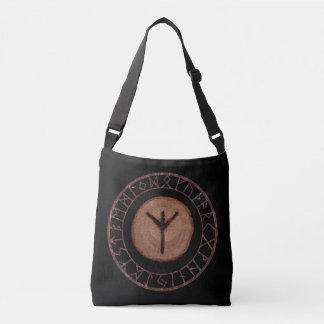 Algiz - Elder Futhark rune Crossbody Tas