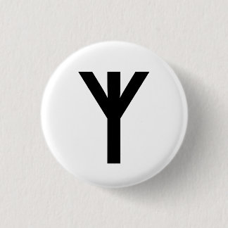 Algiz Ronde Button 3,2 Cm