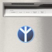 Algiz Rune Magneet (Insitu (Vaatwasser))