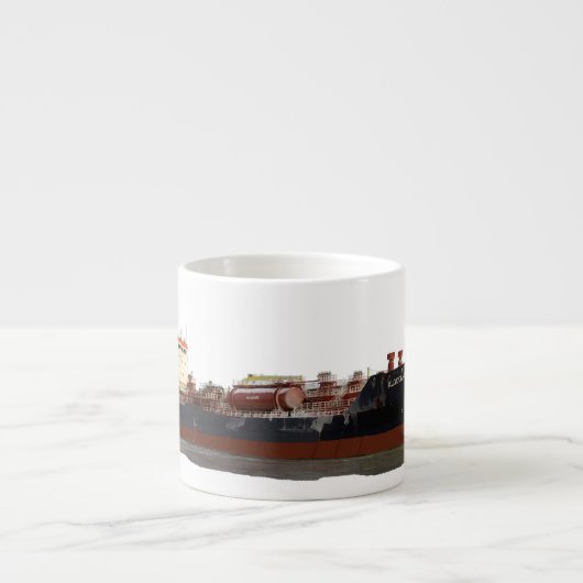 Algocanada cutout espresso mok (Voorkant)