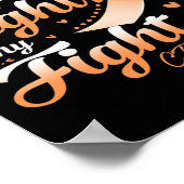 Algodystrofie Het gevecht van mijn dochter is mijn Poster (Hoek)