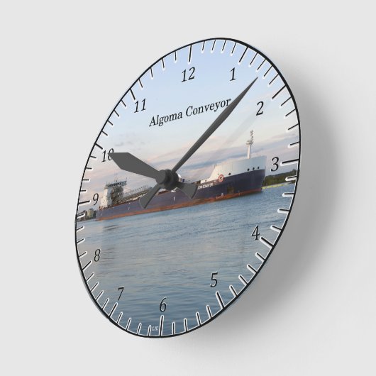 Algoma Conveyor horloge murale (Angle)