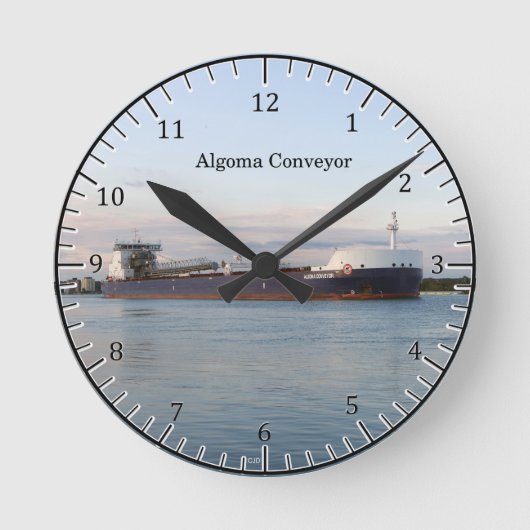 Algoma Conveyor horloge murale (Recto)