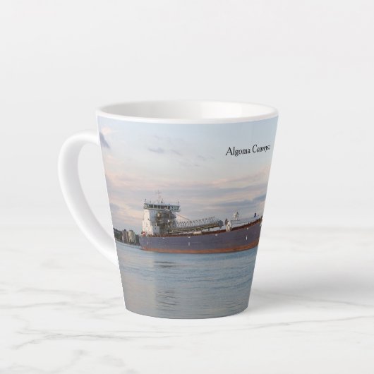 Algoma Conveyor latte mug (Angle gauche)