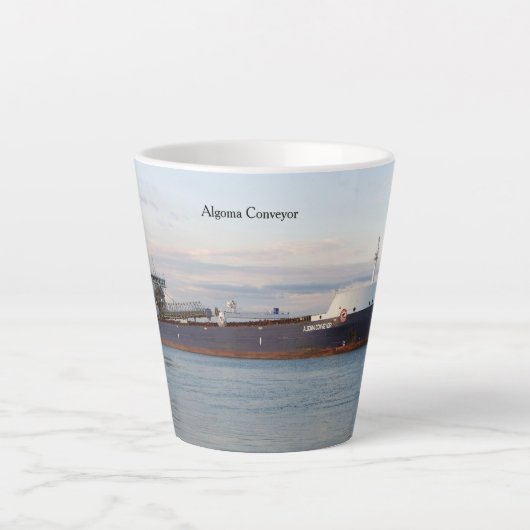 Algoma Conveyor latte mug (Devant)
