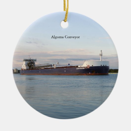 Algoma Conveyor ornament (Voorkant)