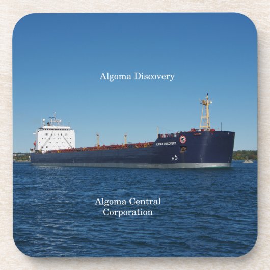 Algoma Discovery set de 6 dessous de verre en plas (Devant)