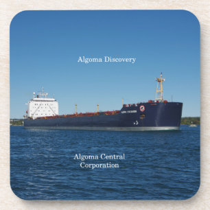 Algoma Discovery set van 6 harde plastic onderzett Onderzetter