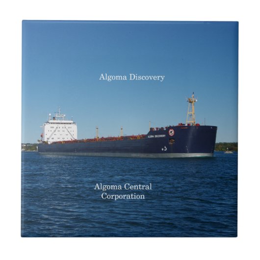 Algoma Discovery tegel Tegeltje (Voorkant)