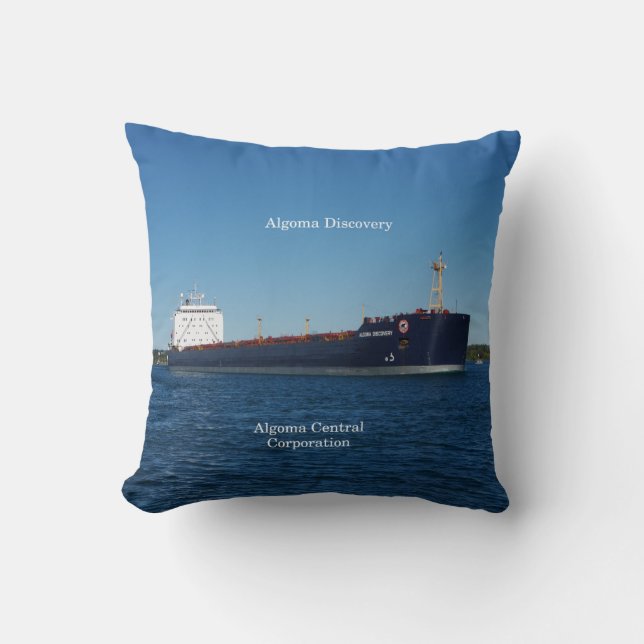 Algoma Discovery vierkante kussen (Voorkant)