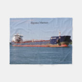 Algoma Mariner blanket Fleece Deken (Voorkant (Horizontaal))