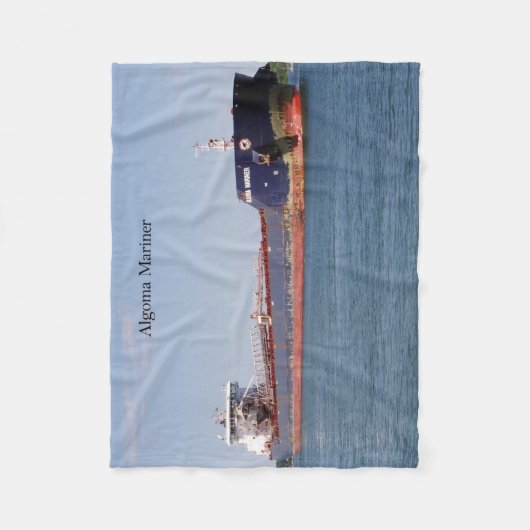 Algoma Mariner blanket Fleece Deken (Voorkant)