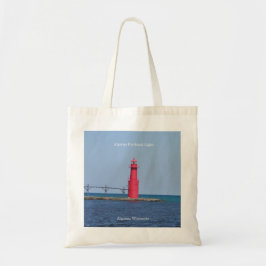 Algoma Pierhead Light canvas tas