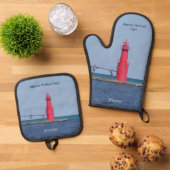 Algoma Pierhead Light Ovenwant & Pannenlap Set (Top down)
