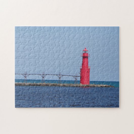 Algoma Pierhead Lumière puzzle (Horizontal)
