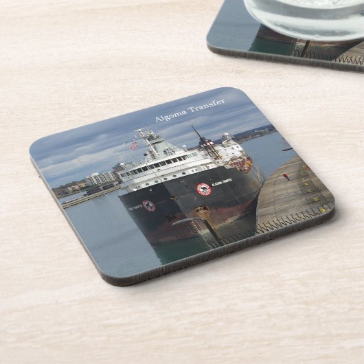 Algoma Transfer set de 6 dessous de verre en plast (Côté gauche)