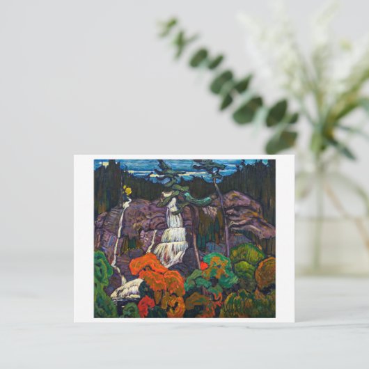 Algoma Waterfall | J.E.H. MacDonald | Briefkaart (Staand voorkant)