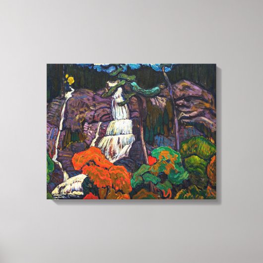 Algoma Waterfall | J.E.H. MacDonald | Canvas Afdruk (Voorkant)