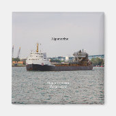 Algomarine magnet magneet (Voorkant)