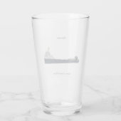 Algomarineglas Glas (Achterkant)