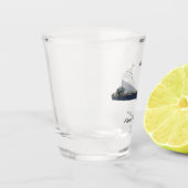 Algomarineglas Shot Glas (Links)
