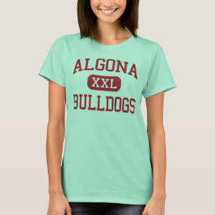 Algona - Bulldogs - High School - Algona Iowa T-shirt