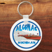 Algonac Michigan Sleutelhanger (Voorkant)