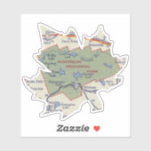 Algonoquin Provincial Park  Sticker (Vel)