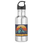 Algonquin Peak Retro Turquoise Waterfles (Voorkant)
