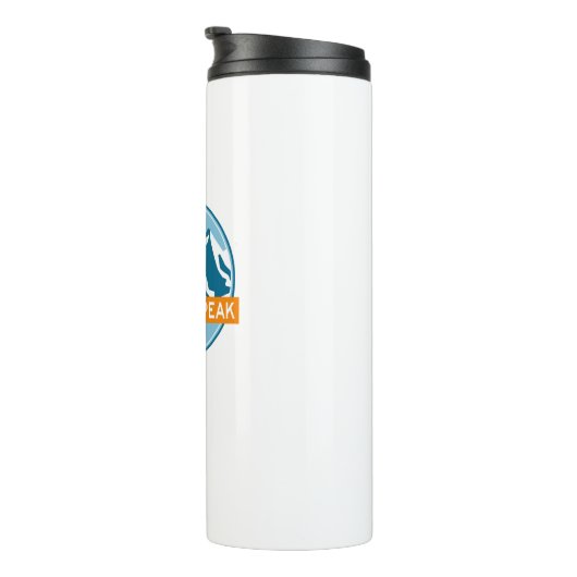 Algonquin Peak Stars Moon Thermosbeker (Geroteerd rechts)